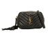 YSL Lou Belt Bag, &pound;650, Handbags, Black, Leather, Front view